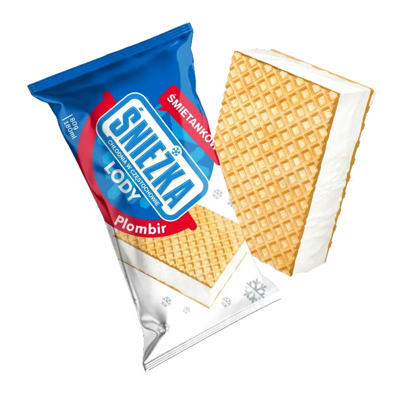 Glace Sandwich Vanille 80G