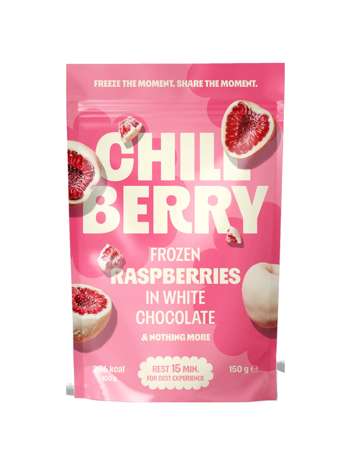 Chillberry Framboise AU Chocolat Blanc 150G
