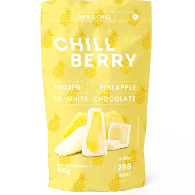 Chillberry Ananas AU Chocolat Blanc 150G