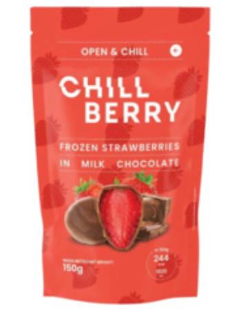 Chilberry Fraises Surgeles AU Chocolat AU Lait 150G