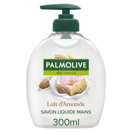 Palmolive Savon Liquide Pompe Lait D'amandes 300ML