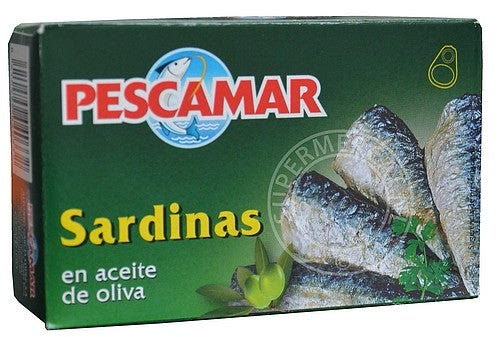 Pescamar Sardines A L'huile D'olive 115G