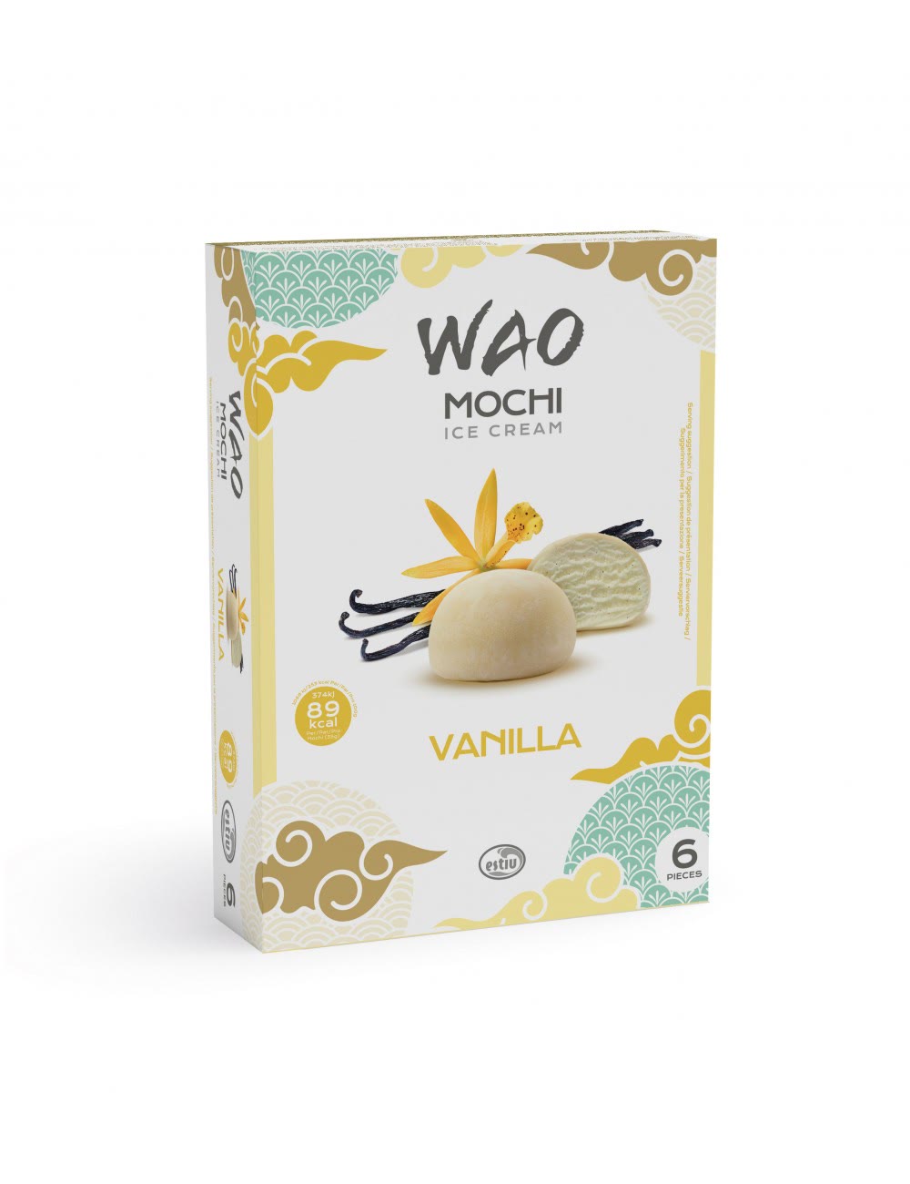 Wao Mochi Vanilla X6 210G