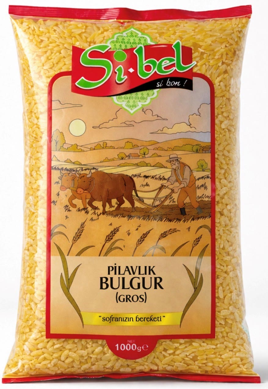 Pilavlik Boulgour Gros 1KG Sibel