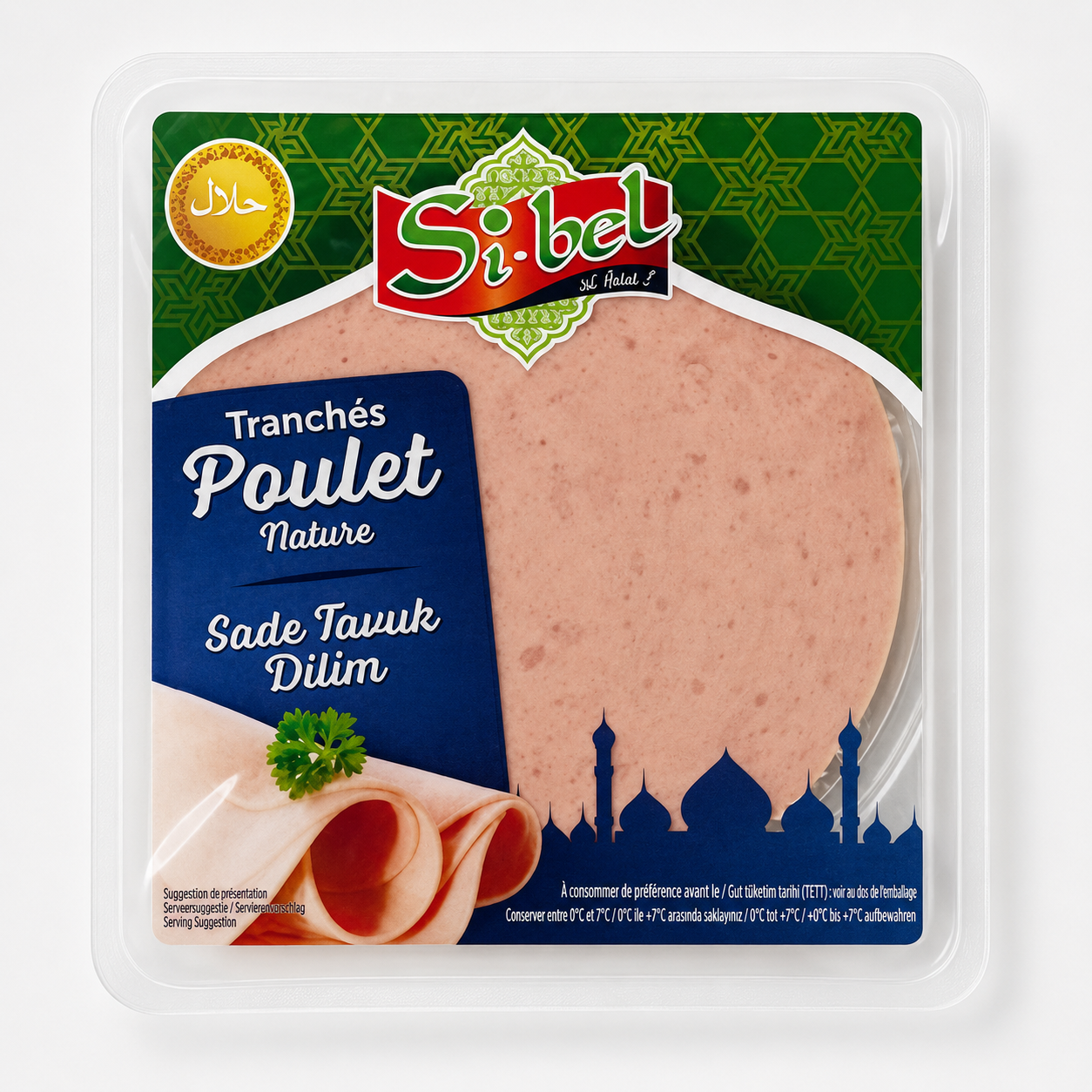 TRANCHES DE POULET SIBEL  200G