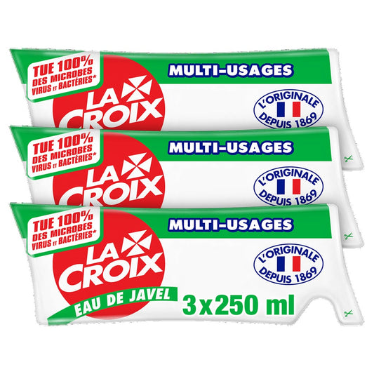 Javel Traditionnelle 3x250ml La Croix