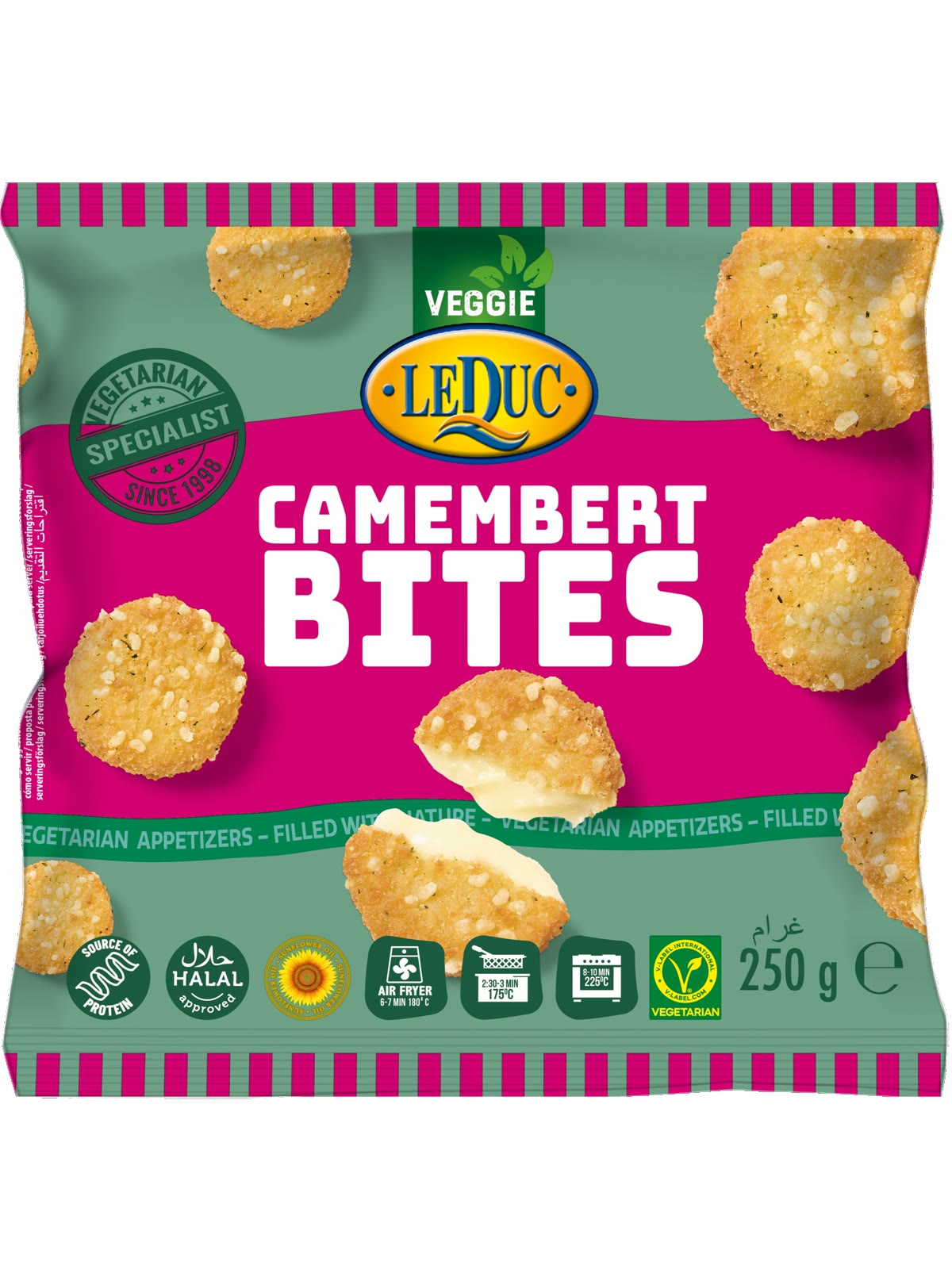 Camembert Bites Crispy 250G